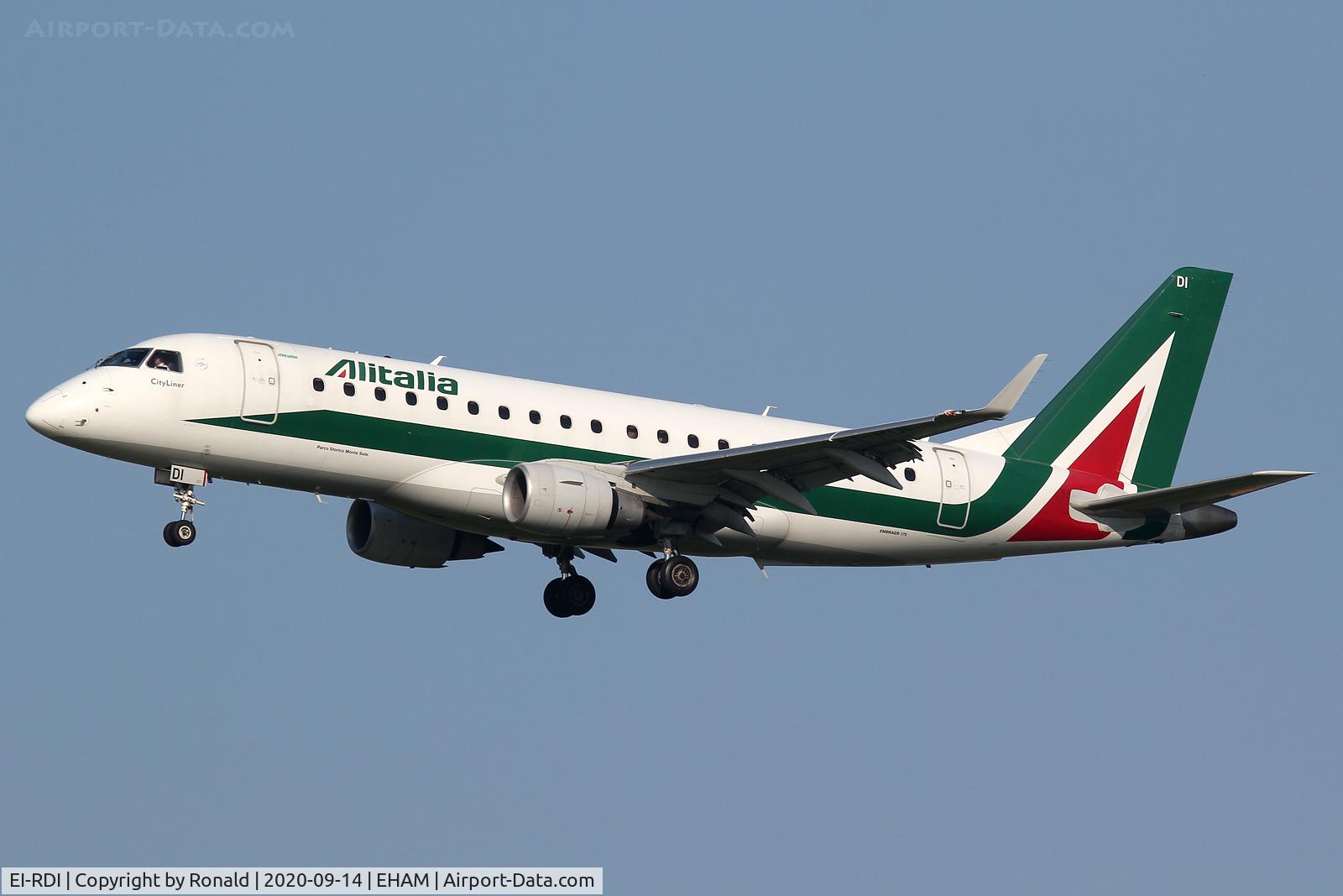 EI-RDI, 2012 Embraer 175LR (ERJ-170-200LR) C/N 17000340, at spl