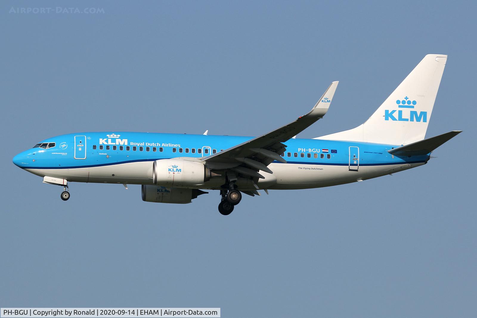 PH-BGU, 2011 Boeing 737-7K2 C/N 39257, at spl