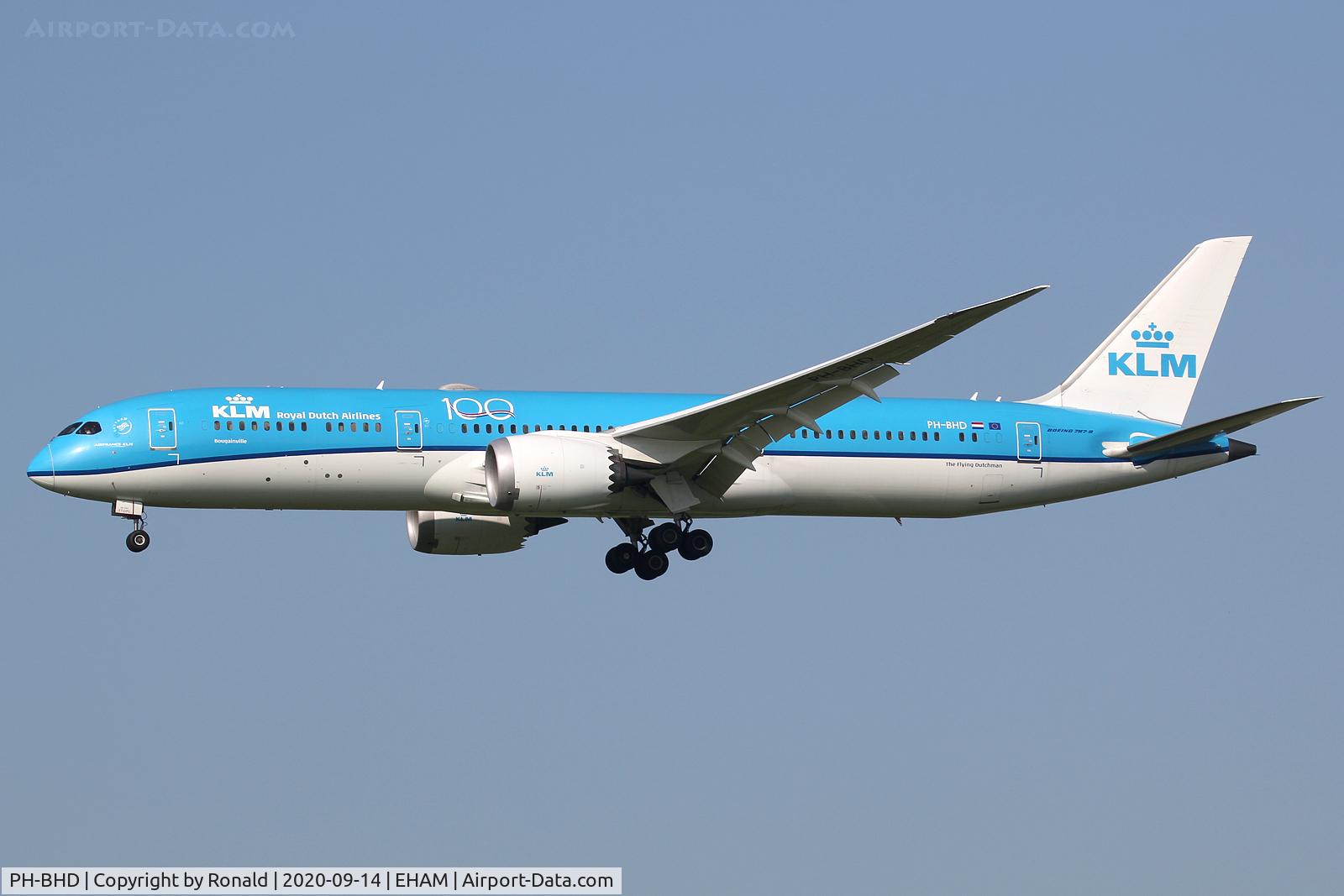 PH-BHD, 2015 Boeing 787-9 Dreamliner Dreamliner C/N 38763, at spl