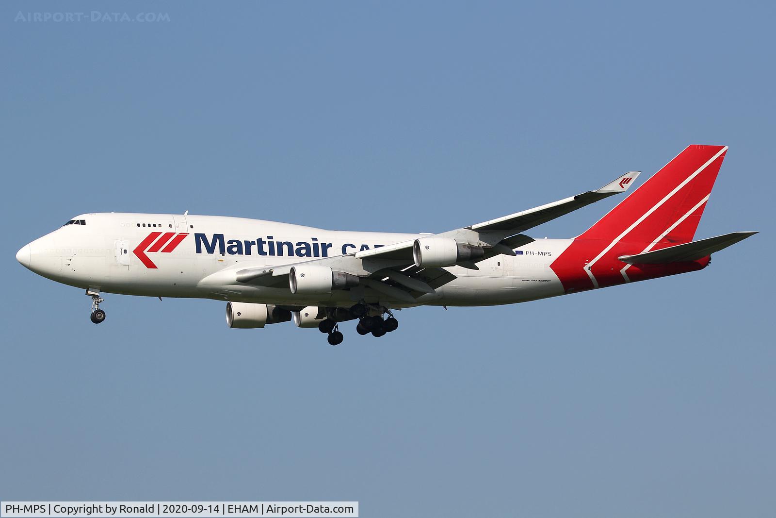 PH-MPS, 1990 Boeing 747-412 C/N 24066, at spl
