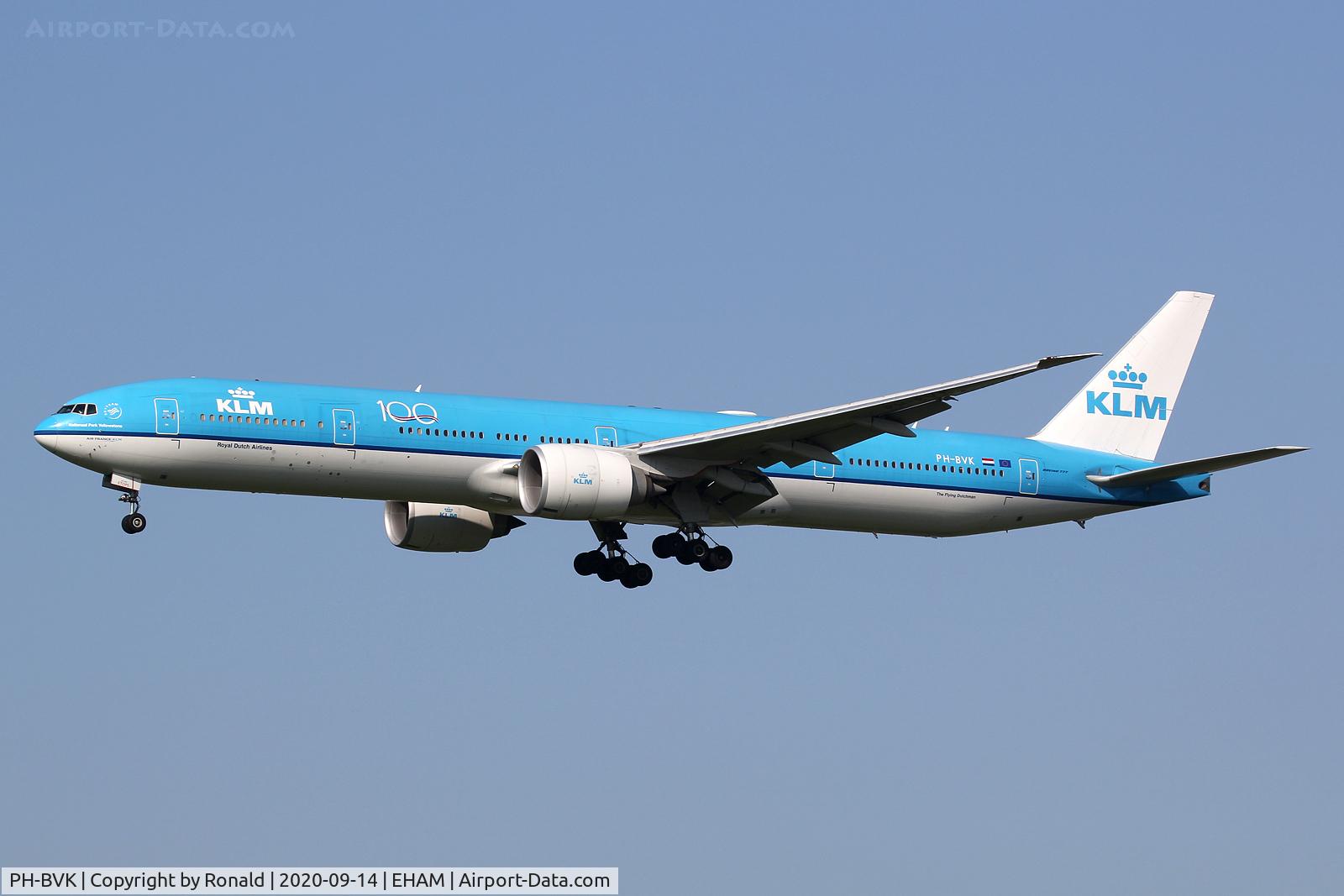 PH-BVK, 2013 Boeing 777-306/ER C/N 42172, at spl
