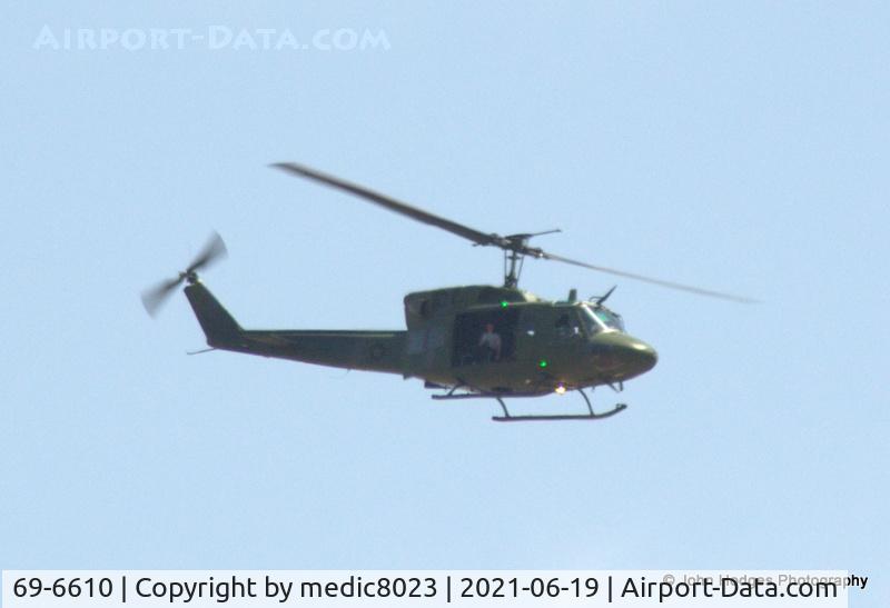 69-6610, 1969 Bell UH-1N Iroquois C/N 31016, Flying around the Sandias