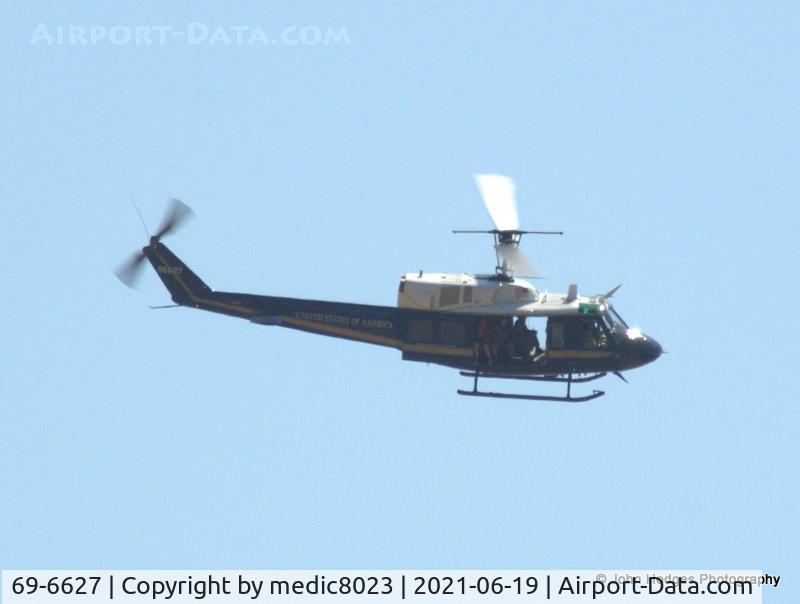69-6627, 1969 Bell UH-1N Iroquois C/N 31033, Newly reactivated UH-1N
