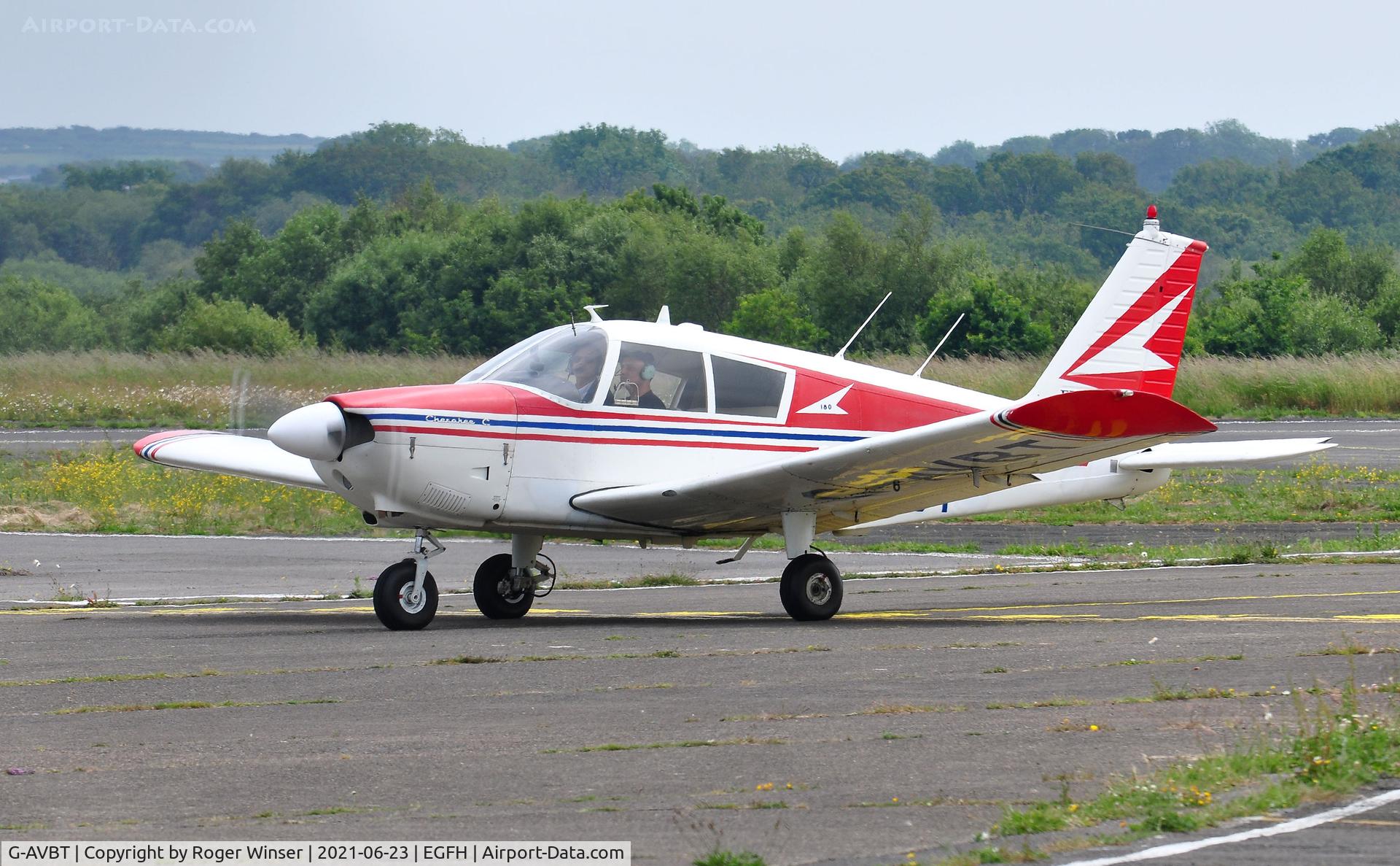 G-AVBT, 1967 Piper PA-28-180 Cherokee C C/N 28-3945, Visiting Cherokee.