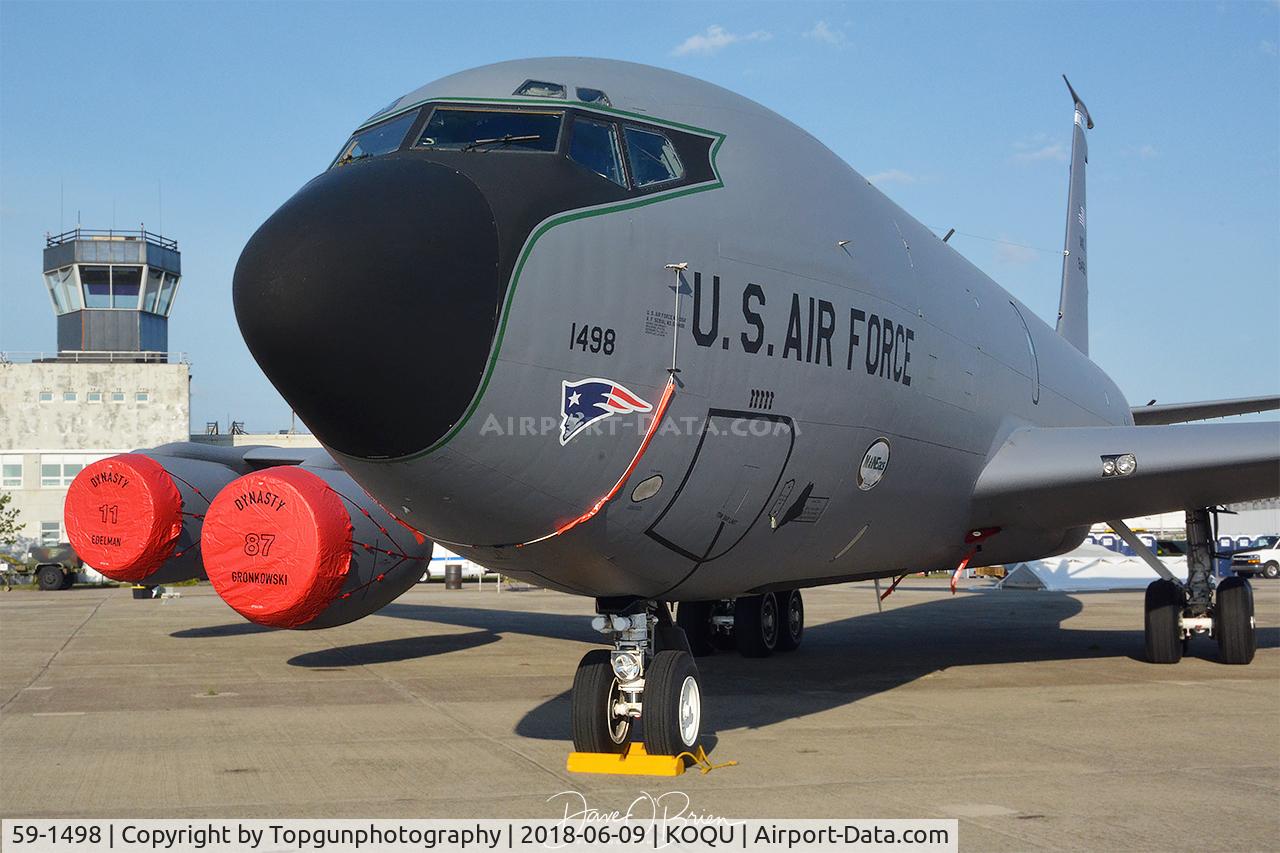 59-1498, 1959 Boeing KC-135R Stratotanker C/N 17986, 132nd ARS