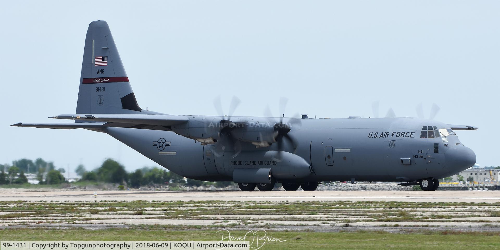 99-1431, 1999 Lockheed Martin C-130J-30 Super Hercules C/N 382-5517, RHODY21 Demo