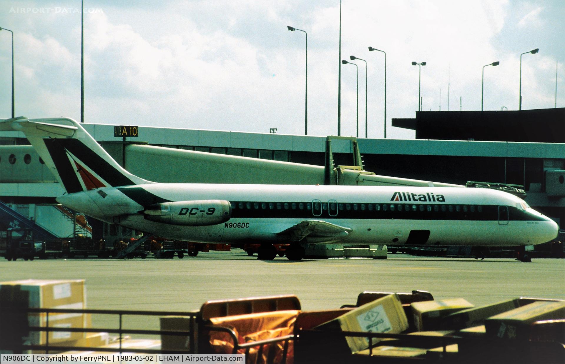 N906DC, 1967 McDonnell Douglas DC-9-32 C/N 47129, Alitalia DC-9-32