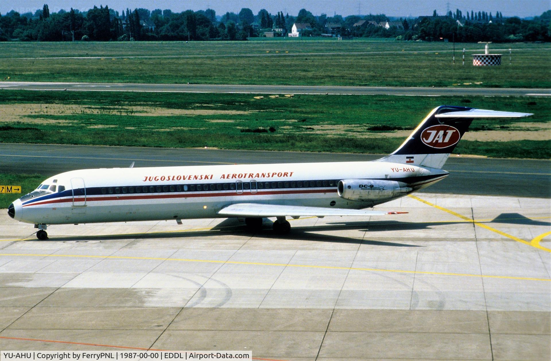 YU-AHU, 1971 Douglas DC-9-32 C/N 47532, JAT DC-9-32