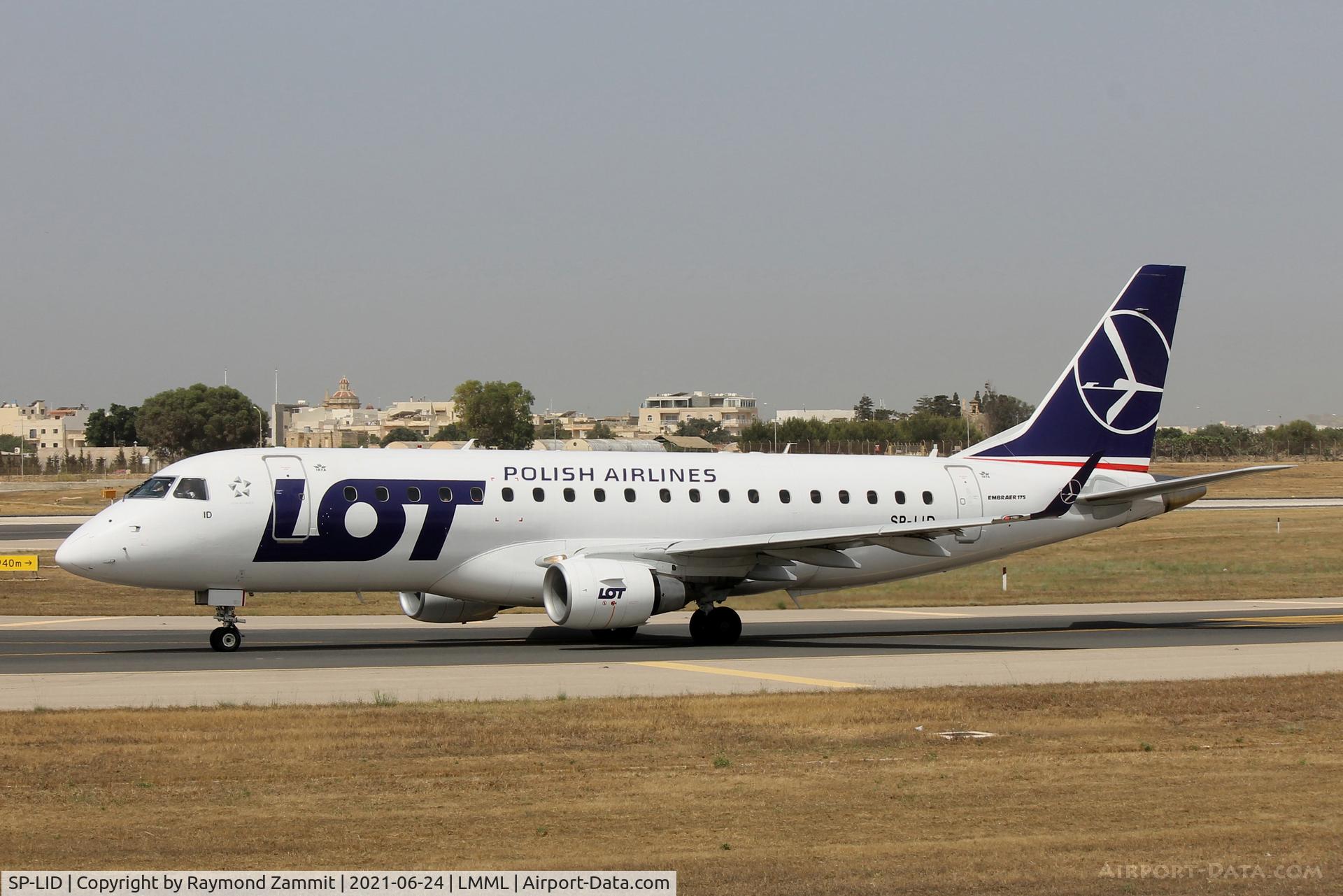 SP-LID, 2006 Embraer 175LR (ERJ-170-200LR) C/N 17000136, Embraer 175LR SP-LID LOT Polish Airlines