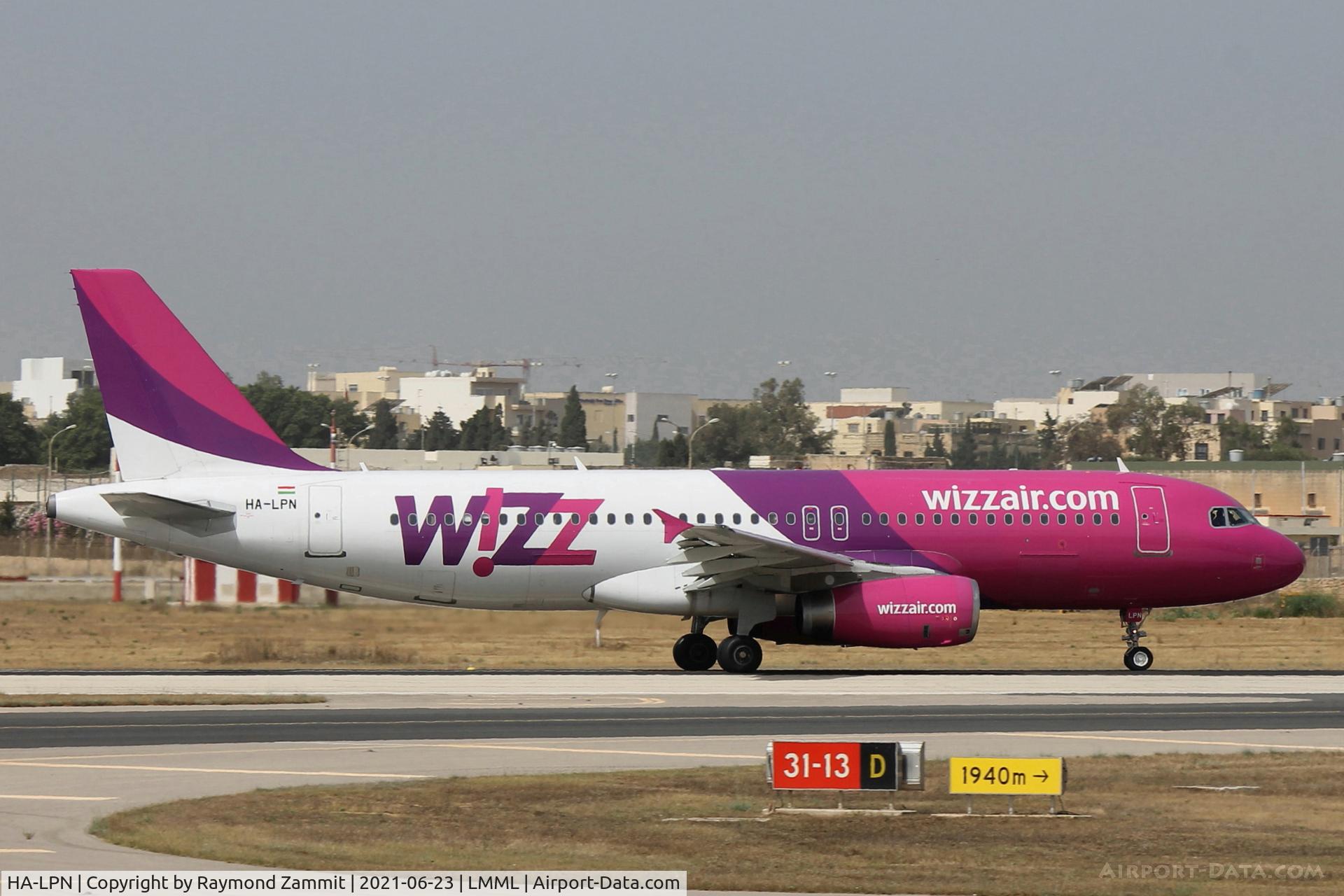 HA-LPN, 2007 Airbus A320-232 C/N 3354, A320 HA-LPN Wizzair