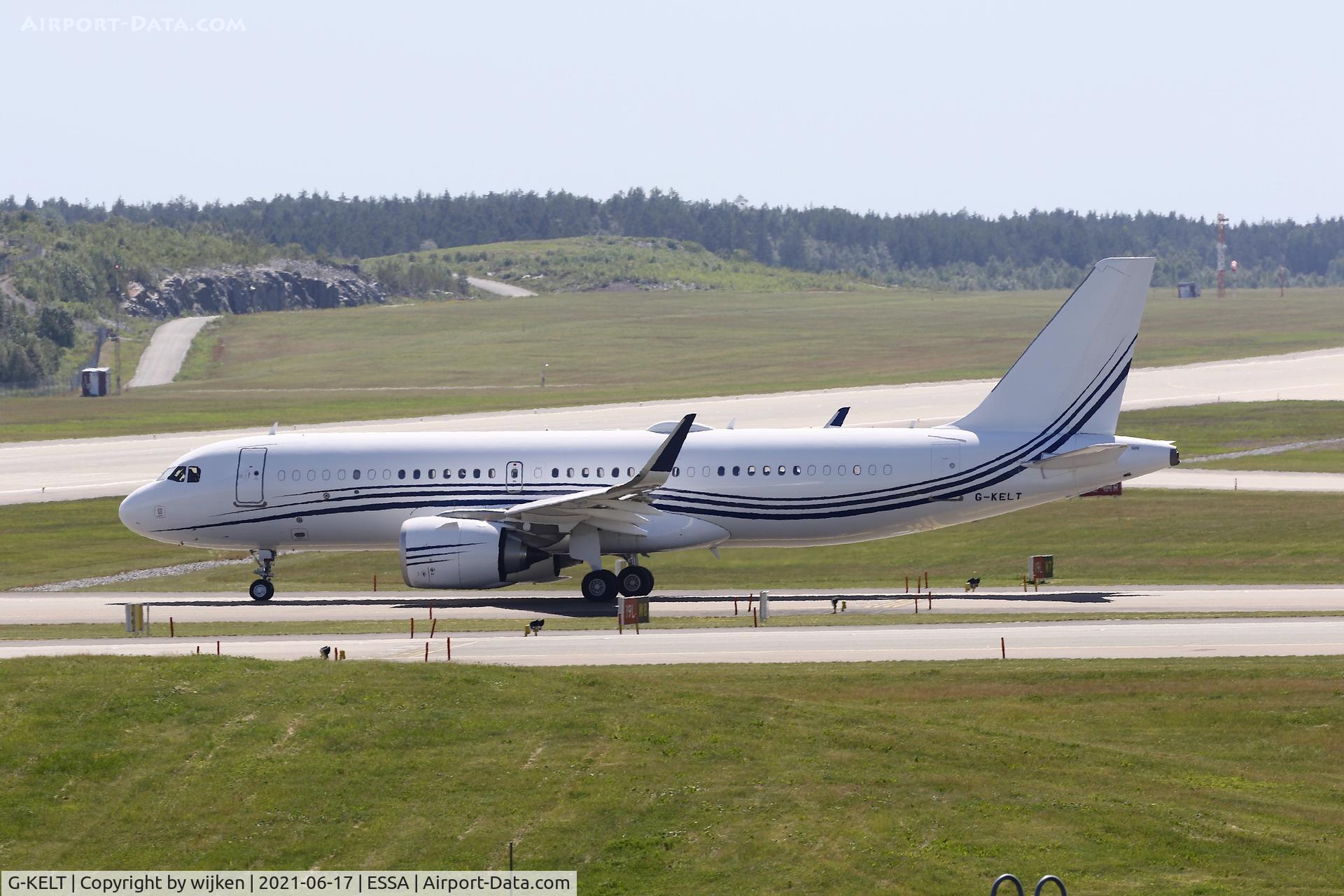 G-KELT, 2018 Airbus A320-251N C/N 8403, RWY 19L