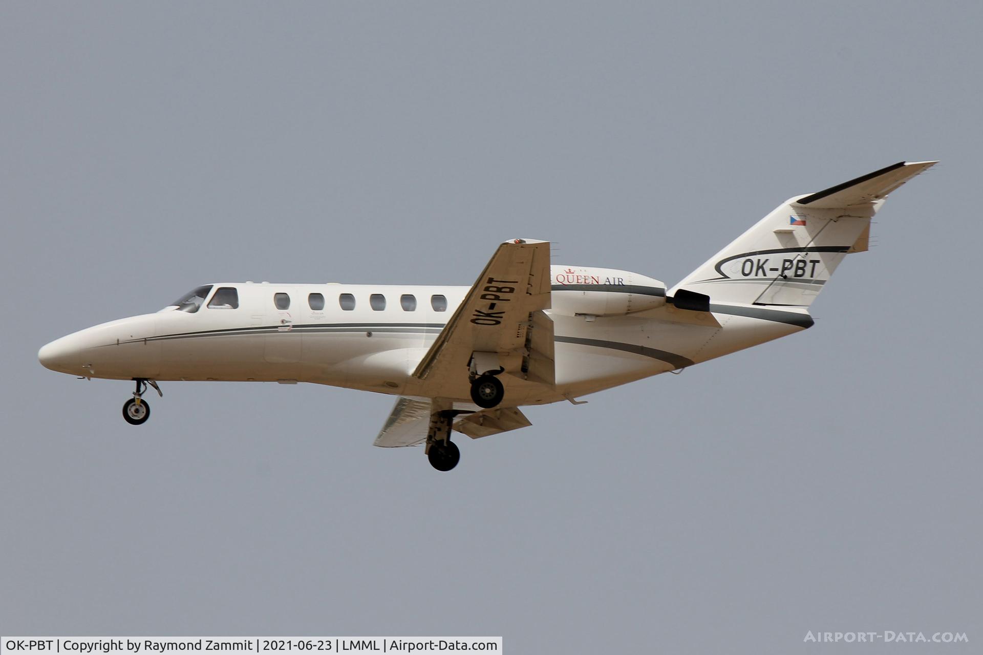 OK-PBT, Cessna C525A Citation CJ2+ C/N 0223, Cessna C525A CitationJet 2 OK-PBT Queen Air