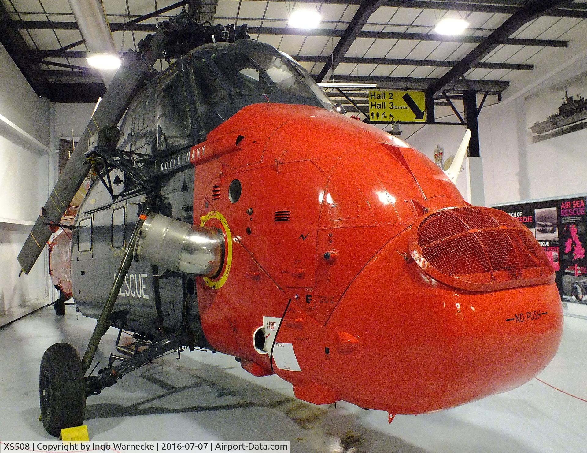 XS508, 1964 Westland Wessex HU.5 C/N WA177, Westland Wessex HU5 at the FAA Museum, Yeovilton
