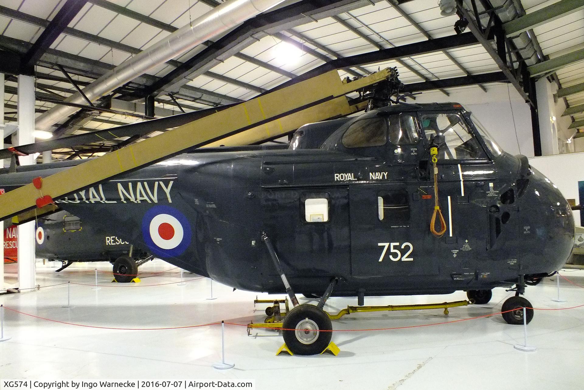 XG574, 1955 Westland Whirlwind HAR.3 C/N WA69, Westland Whirlwind HAR3 at the FAA Museum, Yeovilton