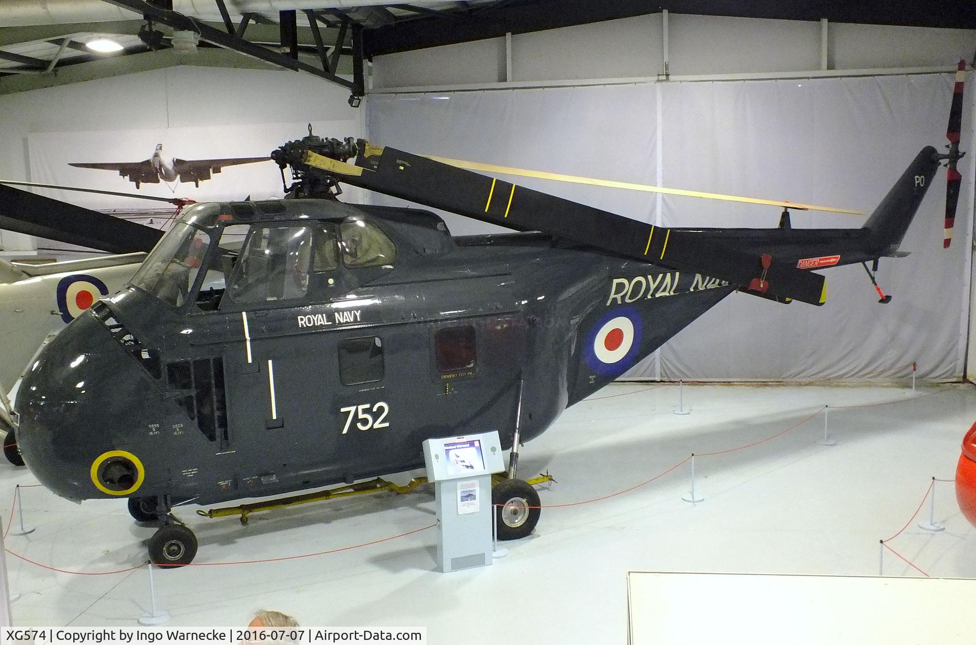 XG574, 1955 Westland Whirlwind HAR.3 C/N WA69, Westland Whirlwind HAR3 at the FAA Museum, Yeovilton