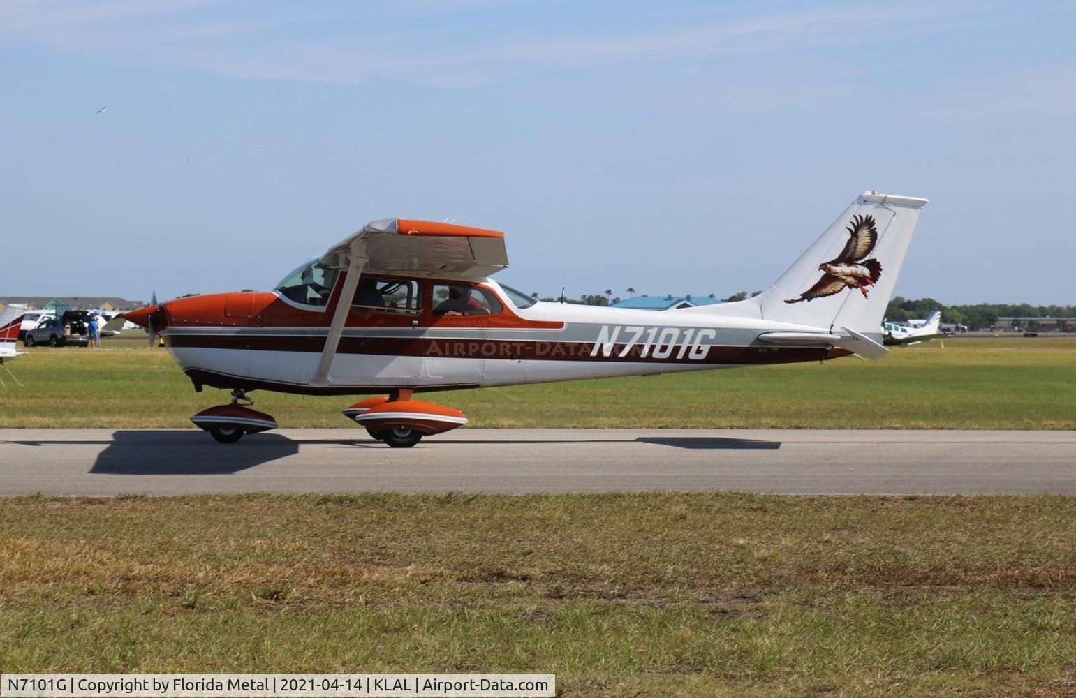 N7101G, 1969 Cessna 172K Skyhawk C/N 17258801, Sun N Fun 2021
