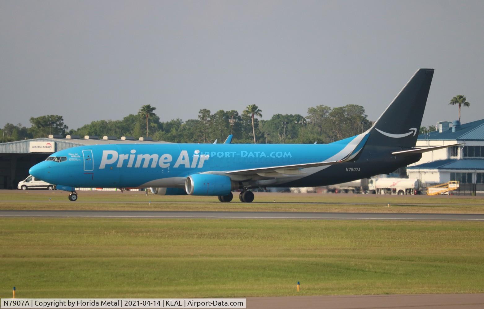 N7907A, 2001 Boeing 737-83N C/N 32577, Sun N Fun 2021