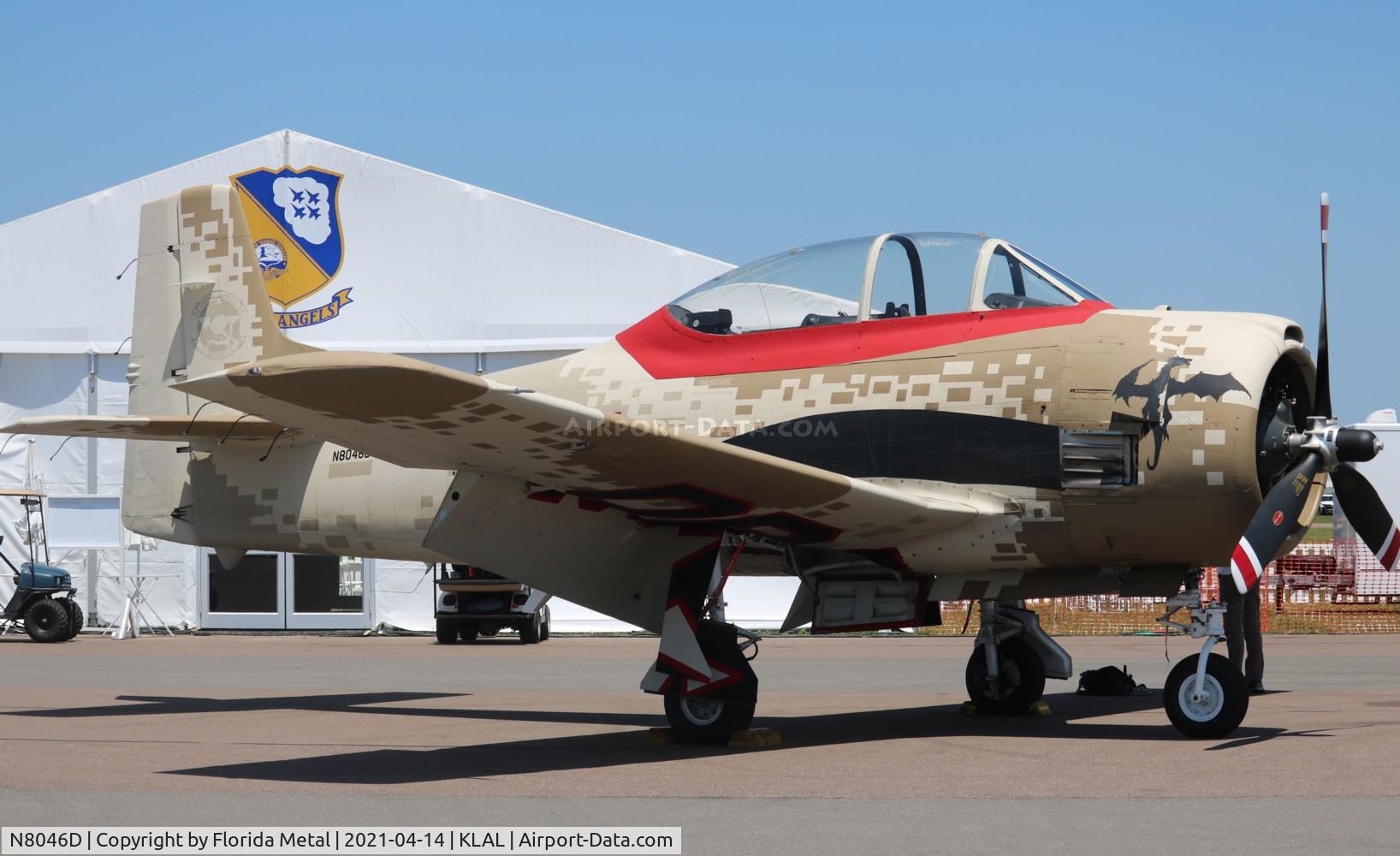 N8046D, 1954 North American T-28B Trojan C/N 219-19 (140020), Sun N Fun 2021