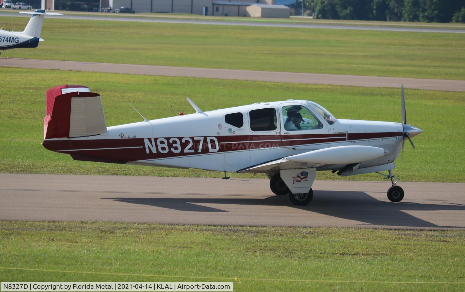 N8327D, 1957 Beech J35 Bonanza C/N D-5411, Sun N Fun 2021