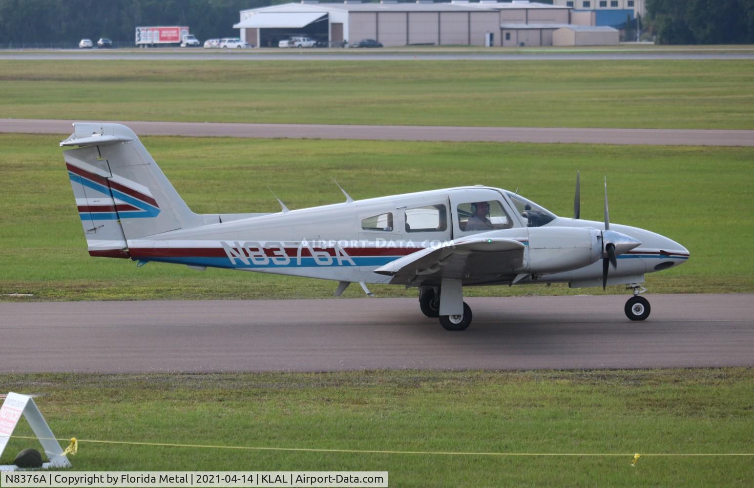 N8376A, 1981 Piper PA-44-180T Turbo Seminole C/N 44-8107054, Sun N Fun 2021