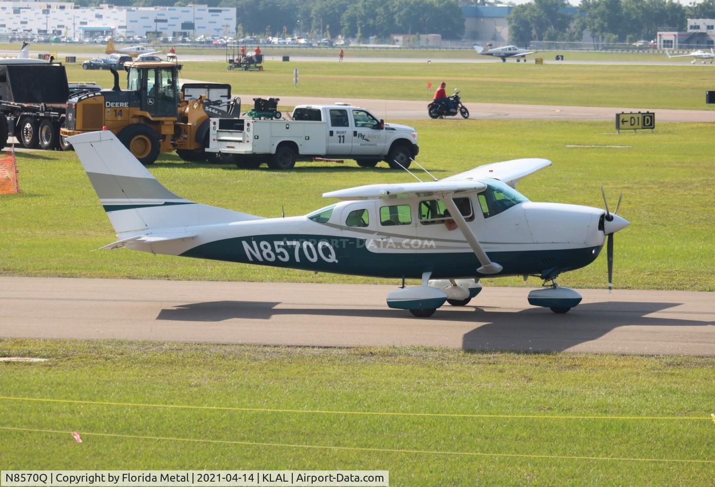 N8570Q, 1976 Cessna U206F Stationair C/N U20603426, Sun N Fun 2021