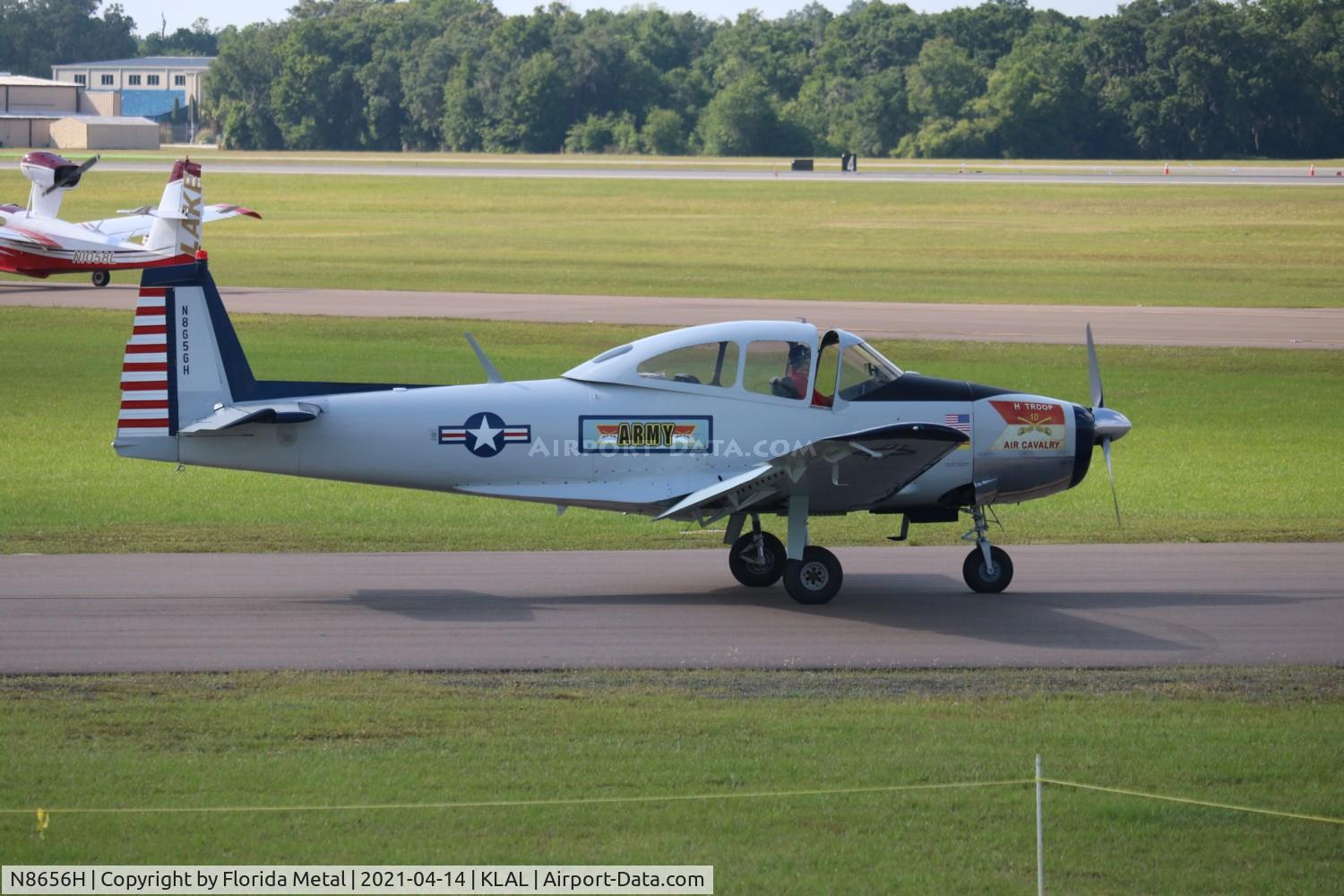 N8656H, 1947 North American Navion C/N NAV-4-656, Sun N Fun 2021