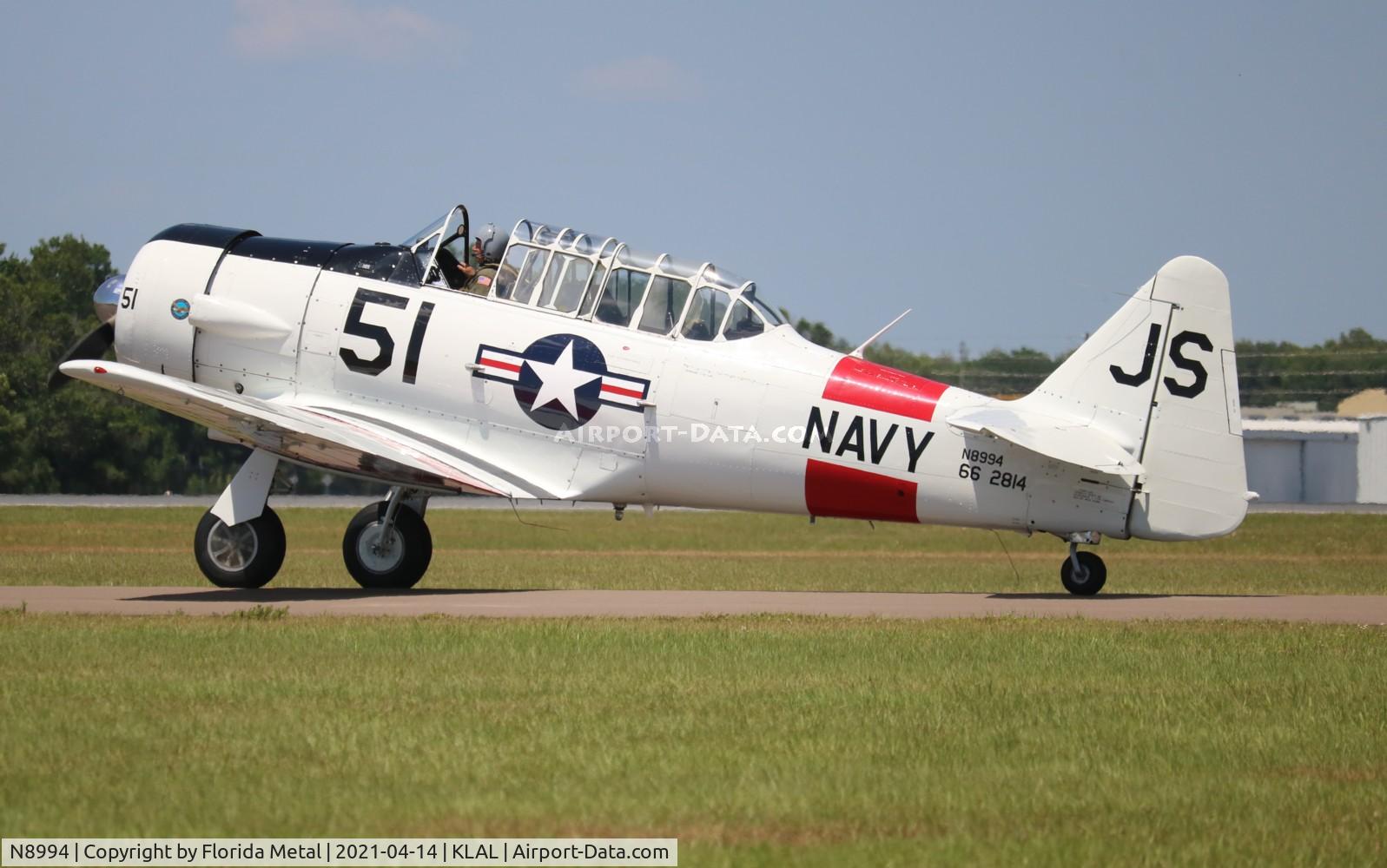 N8994, 1943 Noorduyn AT-16 Harvard II C/N 66-2814, Sun N Fun 2021