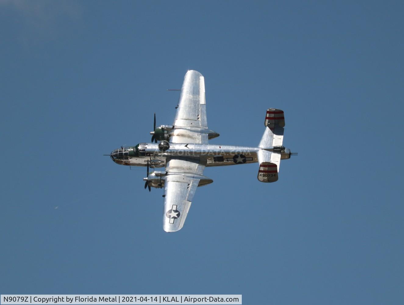 N9079Z, 1944 North American TB-25N Mitchell C/N 108-34009, Sun N Fun 2021