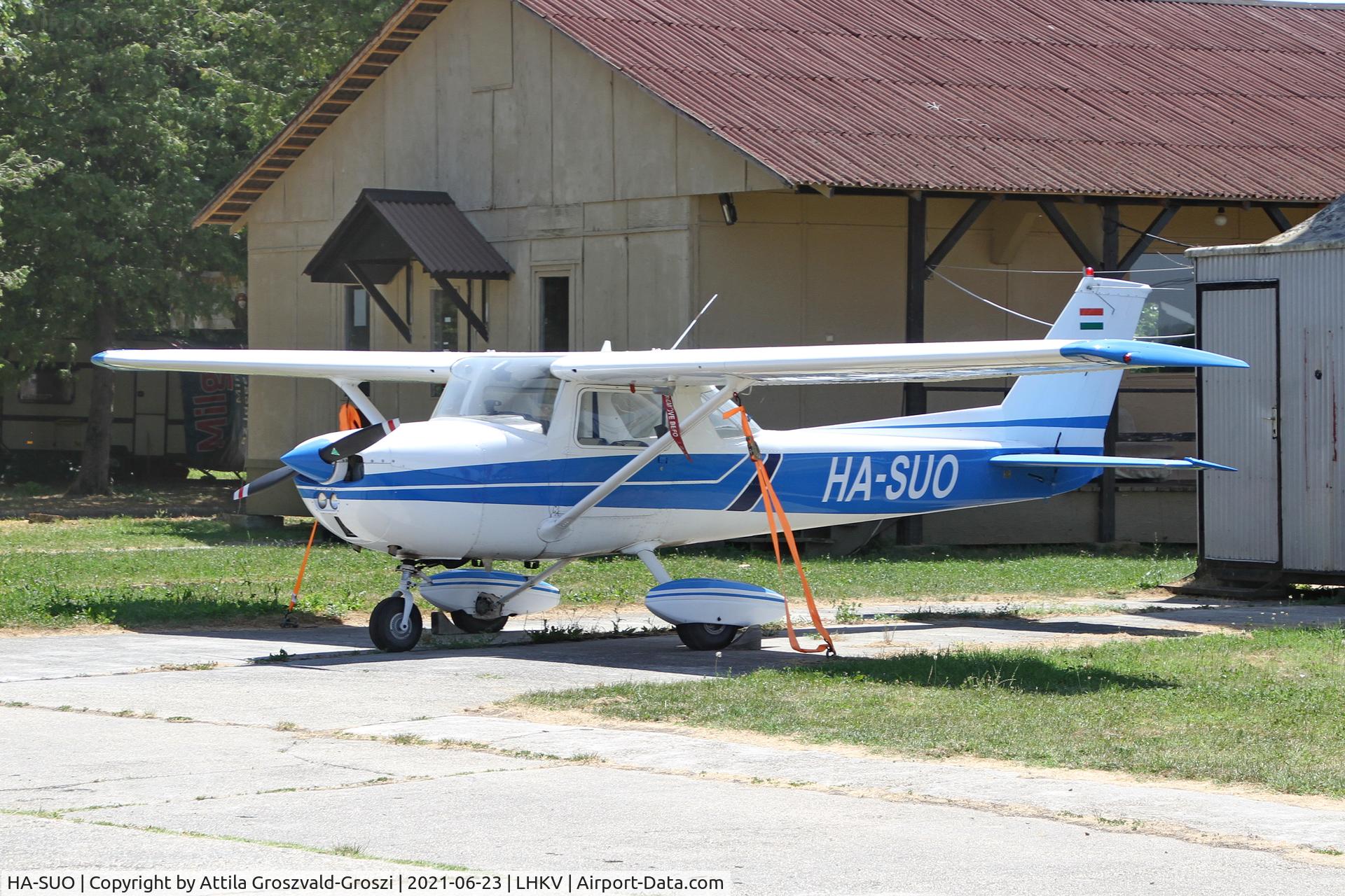 HA-SUO, 1974 Reims F150L C/N 1086, LHKV - Kaposújlak Airport, Hungary