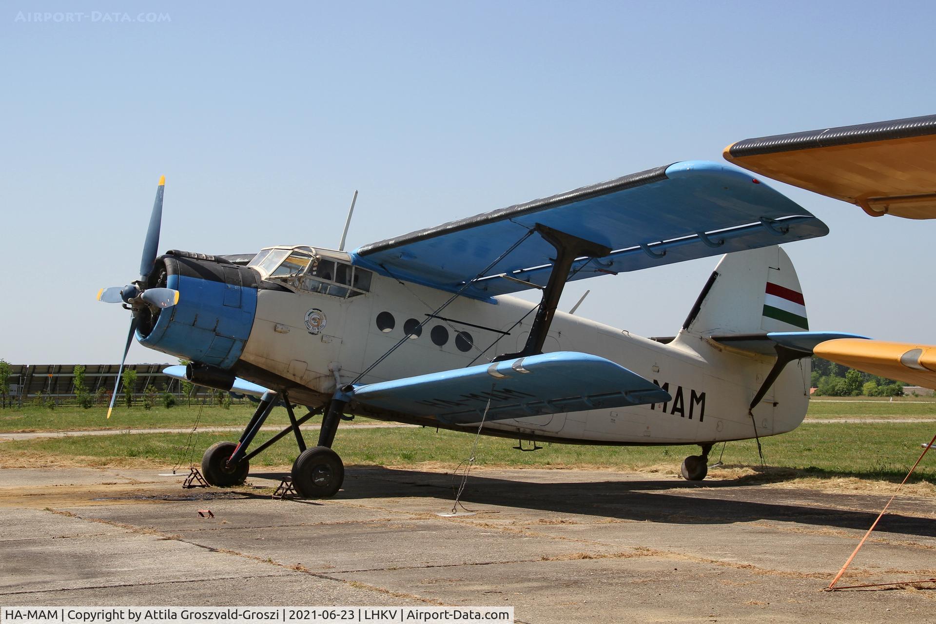 HA-MAM, 1984 PZL-Mielec An-2R C/N 1G208-44, LHKV - Kaposújlak Airport, Hungary