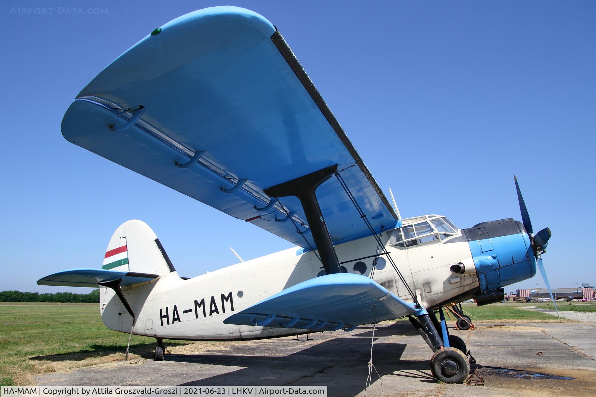 HA-MAM, 1984 PZL-Mielec An-2R C/N 1G208-44, LHKV - Kaposújlak Airport, Hungary