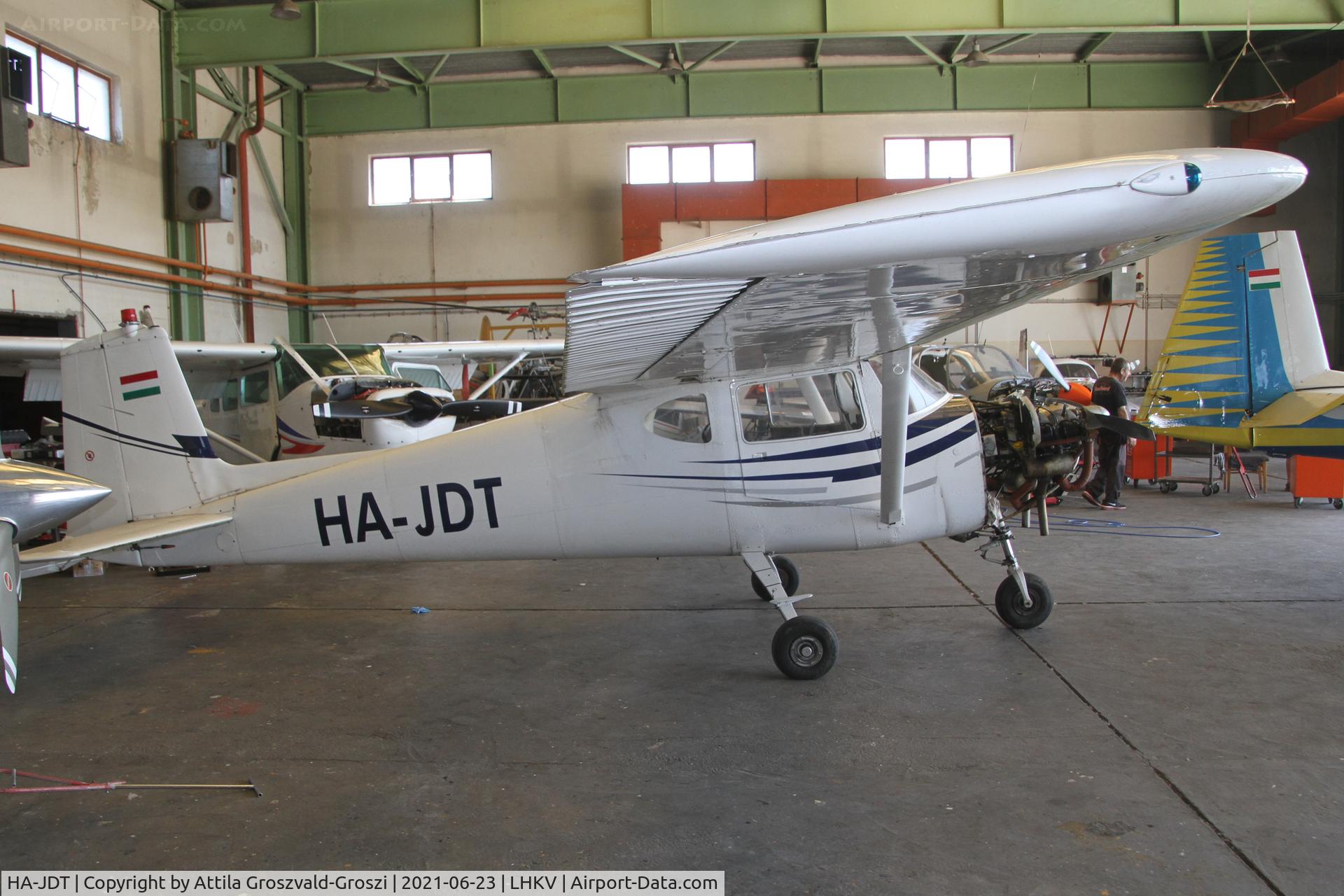 HA-JDT, 1959 Cessna 150 C/N 17802, LHKV - Kaposújlak Airport, Hungary