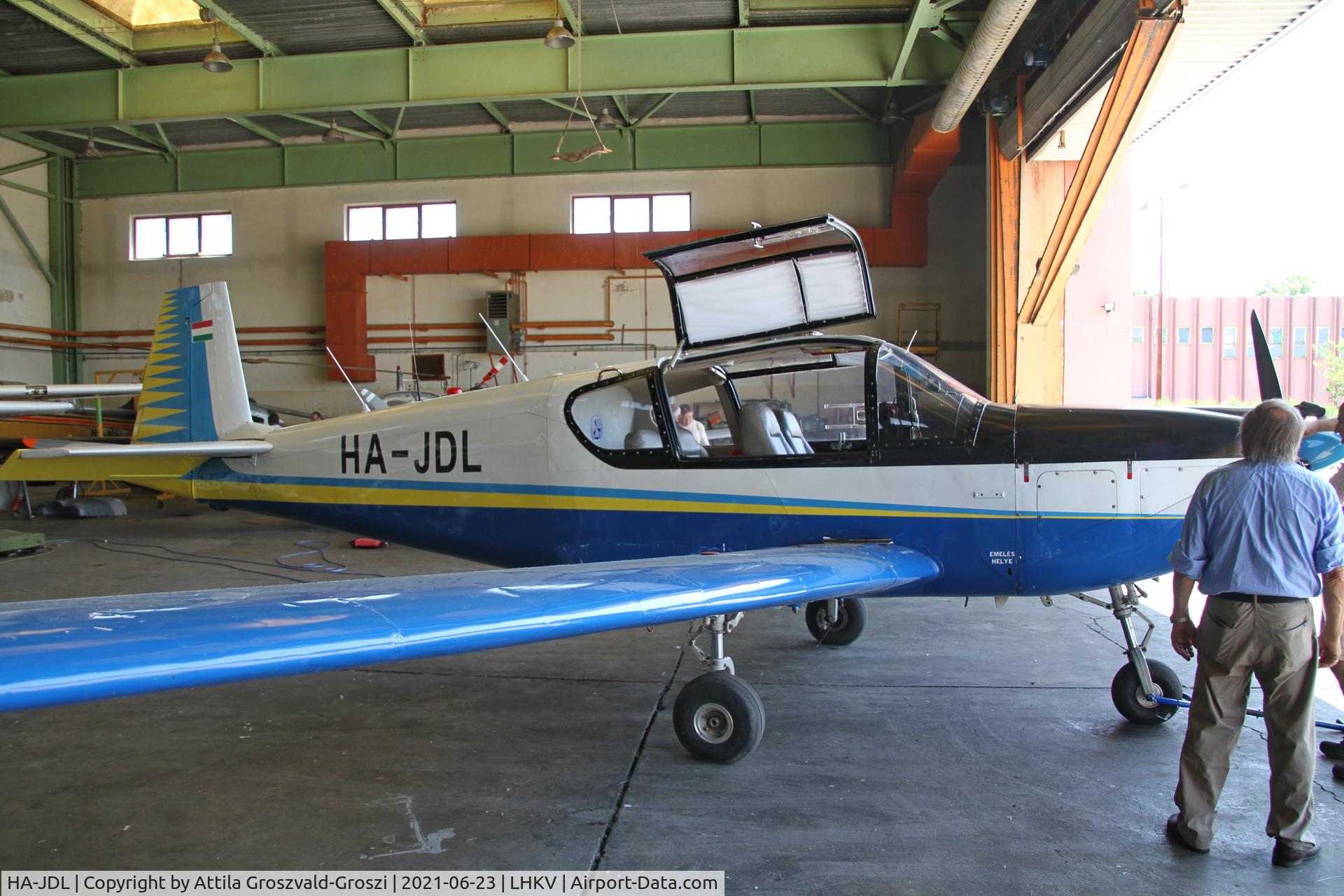 HA-JDL, 1978 IAR IAR-823 C/N 41, LHKV - Kaposújlak Airport, Hungary