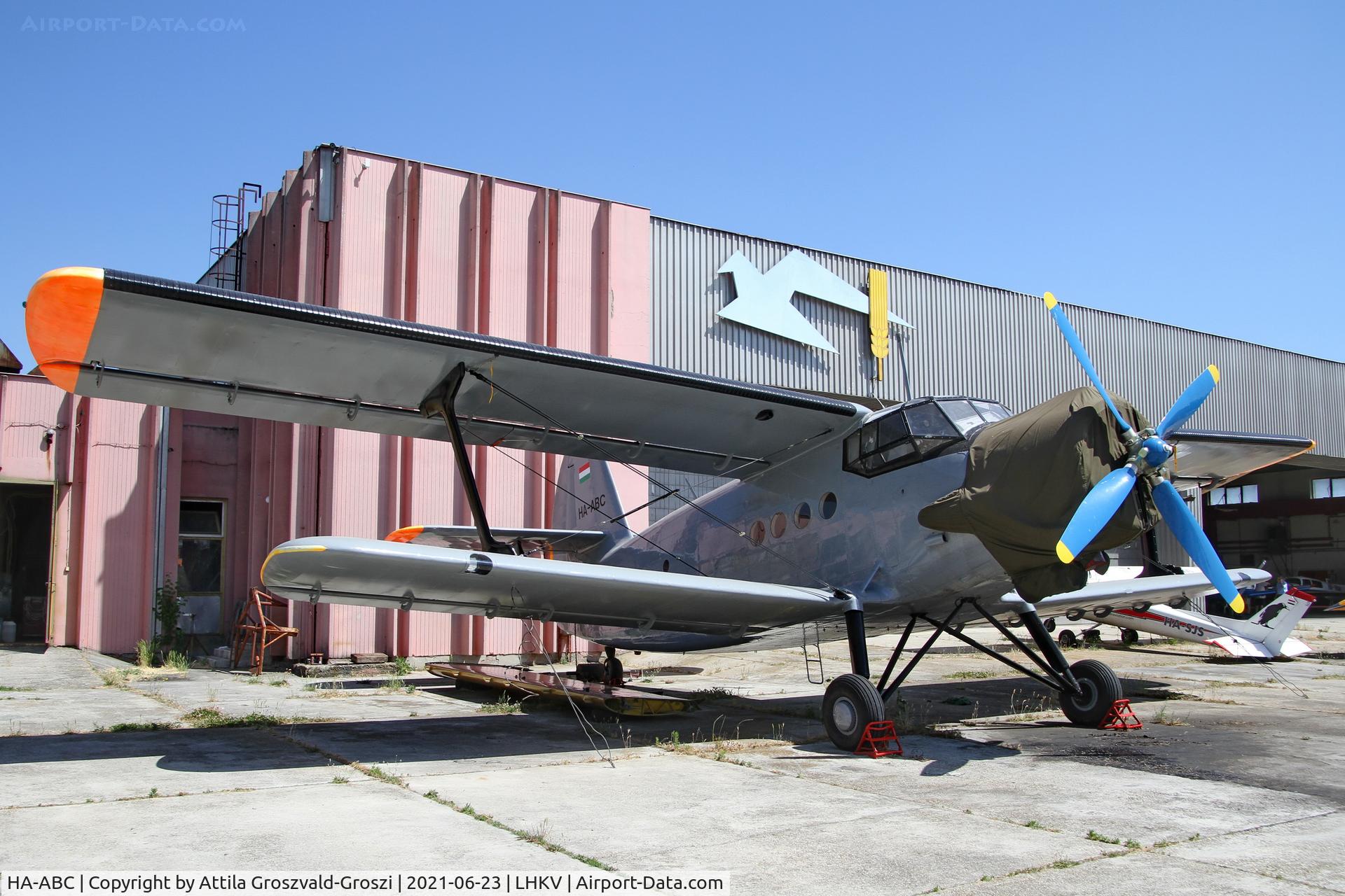 HA-ABC, 1989 PZL-Mielec An-2TD C/N 1G235-20, LHKV - Kaposújlak Airport, Hungary