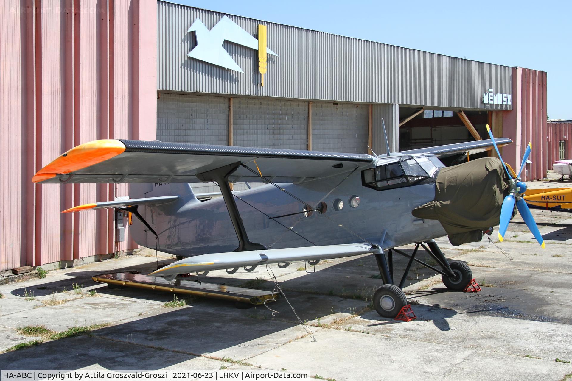 HA-ABC, 1989 PZL-Mielec An-2TD C/N 1G235-20, LHKV - Kaposújlak Airport, Hungary