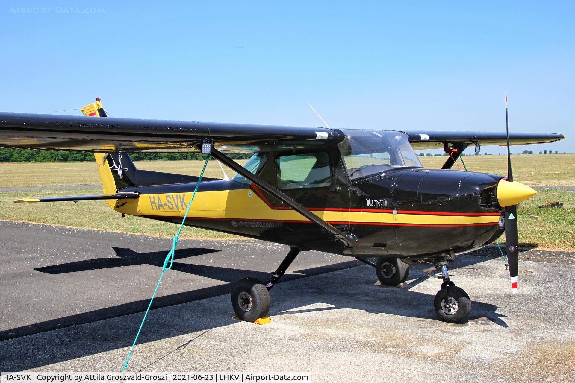 HA-SVK, 1976 Cessna 150M C/N 15078133, LHKV - Kaposújlak Airport, Hungary