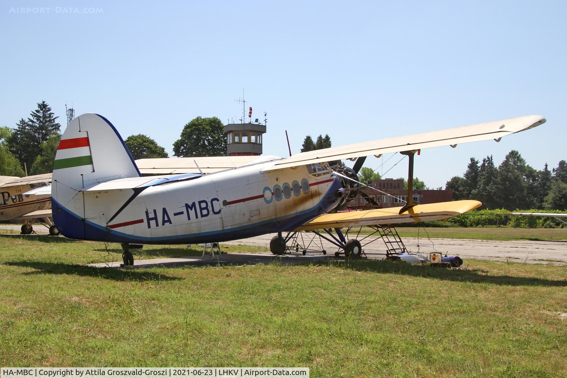 HA-MBC, 1975 PZL-Mielec An-2R C/N 1G161-08, LHKV - Kaposújlak Airport, Hungary