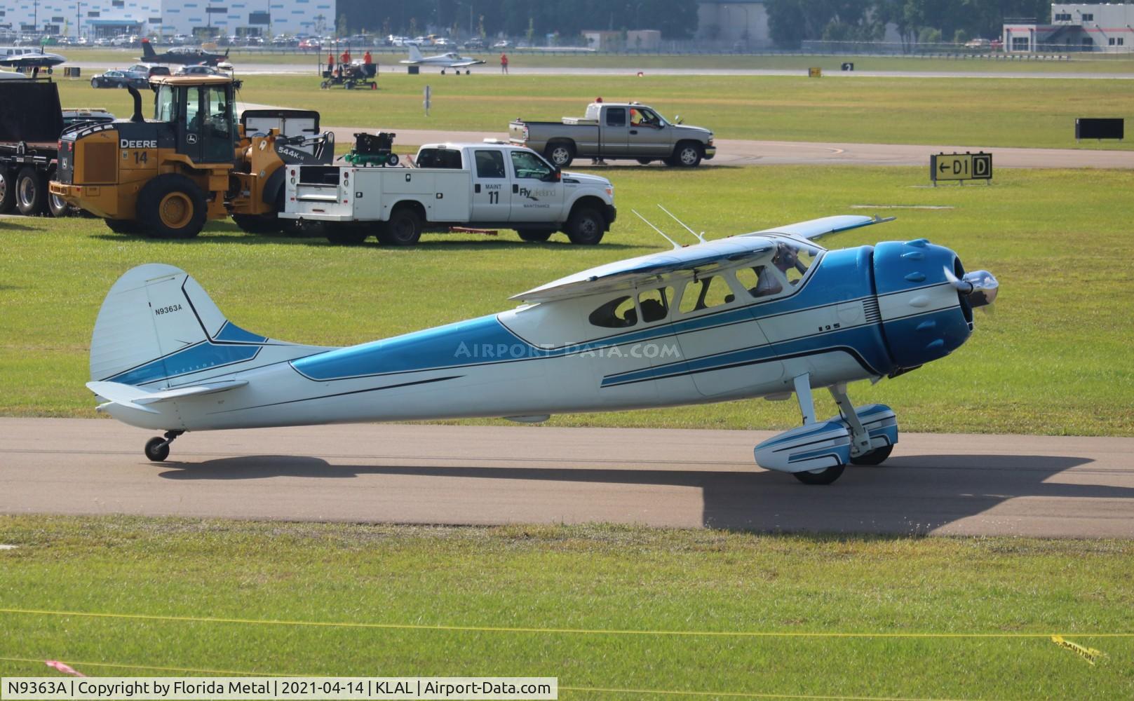 N9363A, 1949 Cessna 190 C/N 7442, Sun N Fun 2021