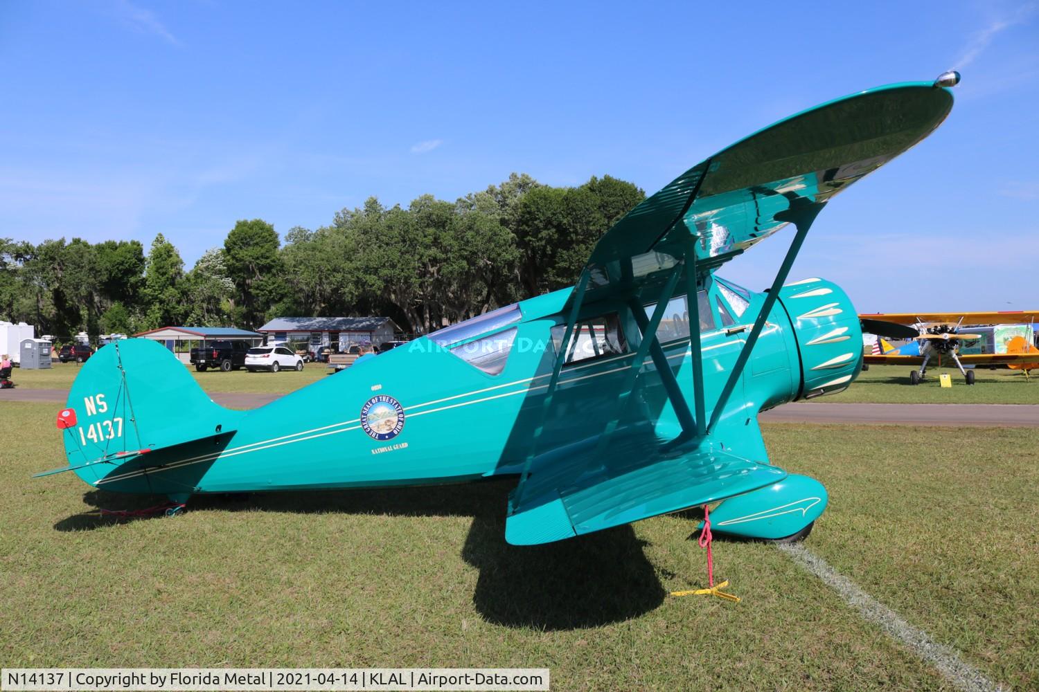 N14137, 1934 Waco YKC C/N 4223, Sun N Fun 2021