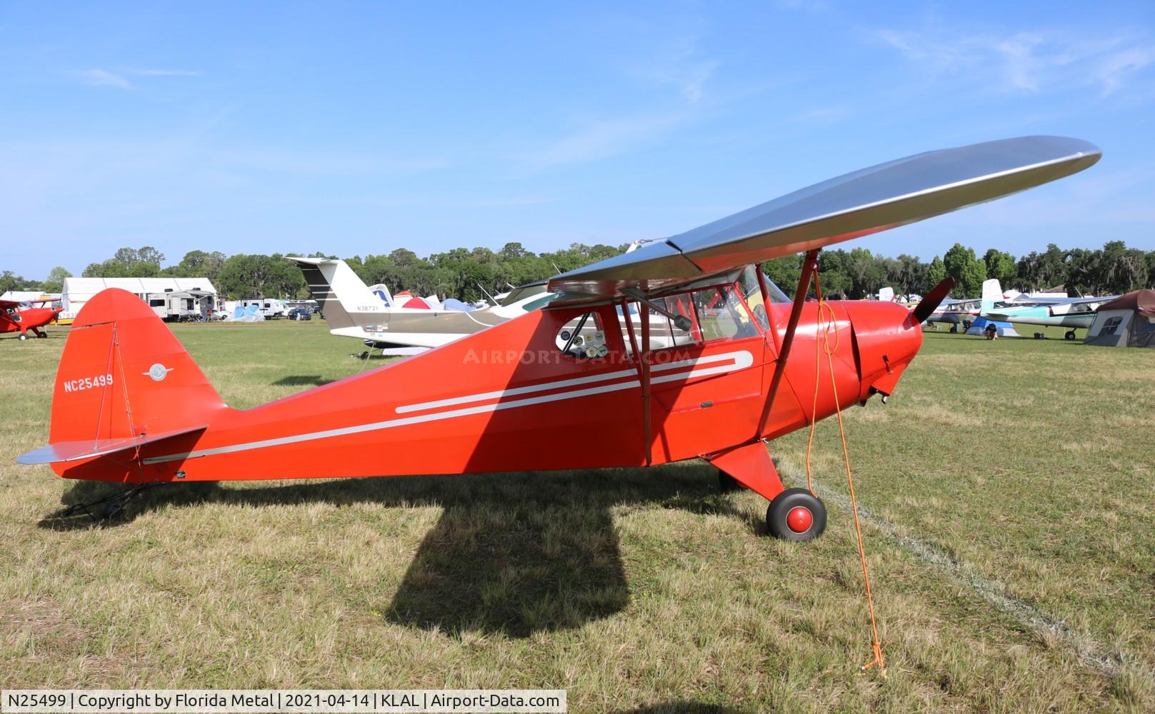 N25499, 1940 Porterfield CP-65 C/N 654, Sun N Fun 2021