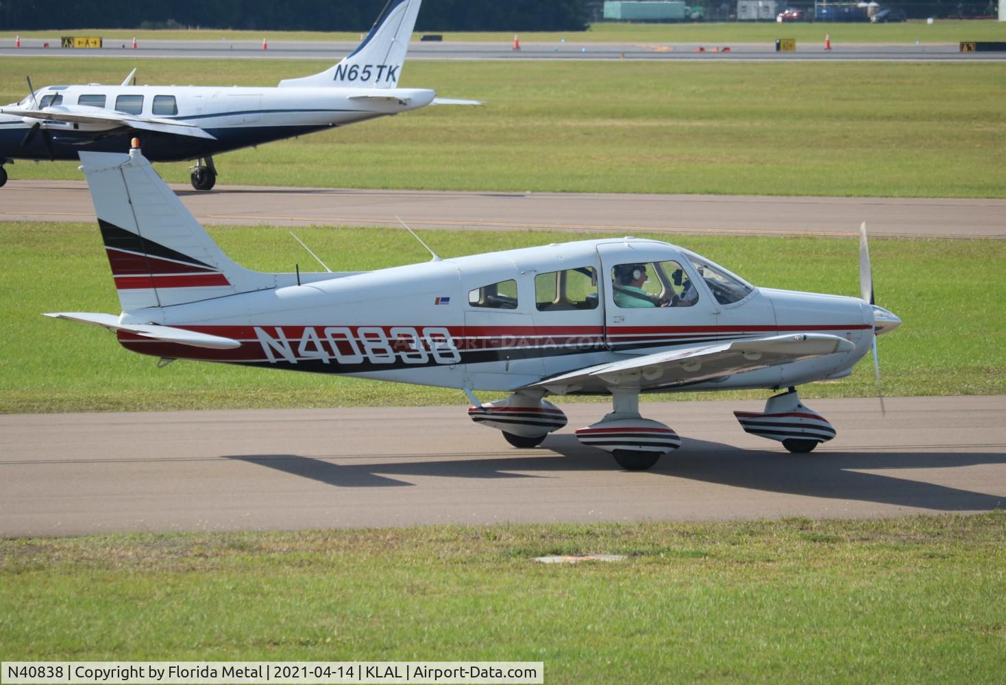 N40838, 1973 Piper PA-28-151 C/N 28-7415093, Sun N Fun 2021