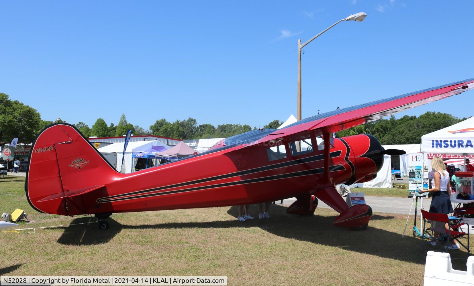 N52028, 1944 Stinson V77 Reliant C/N 77-229, Sun N Fun 2021