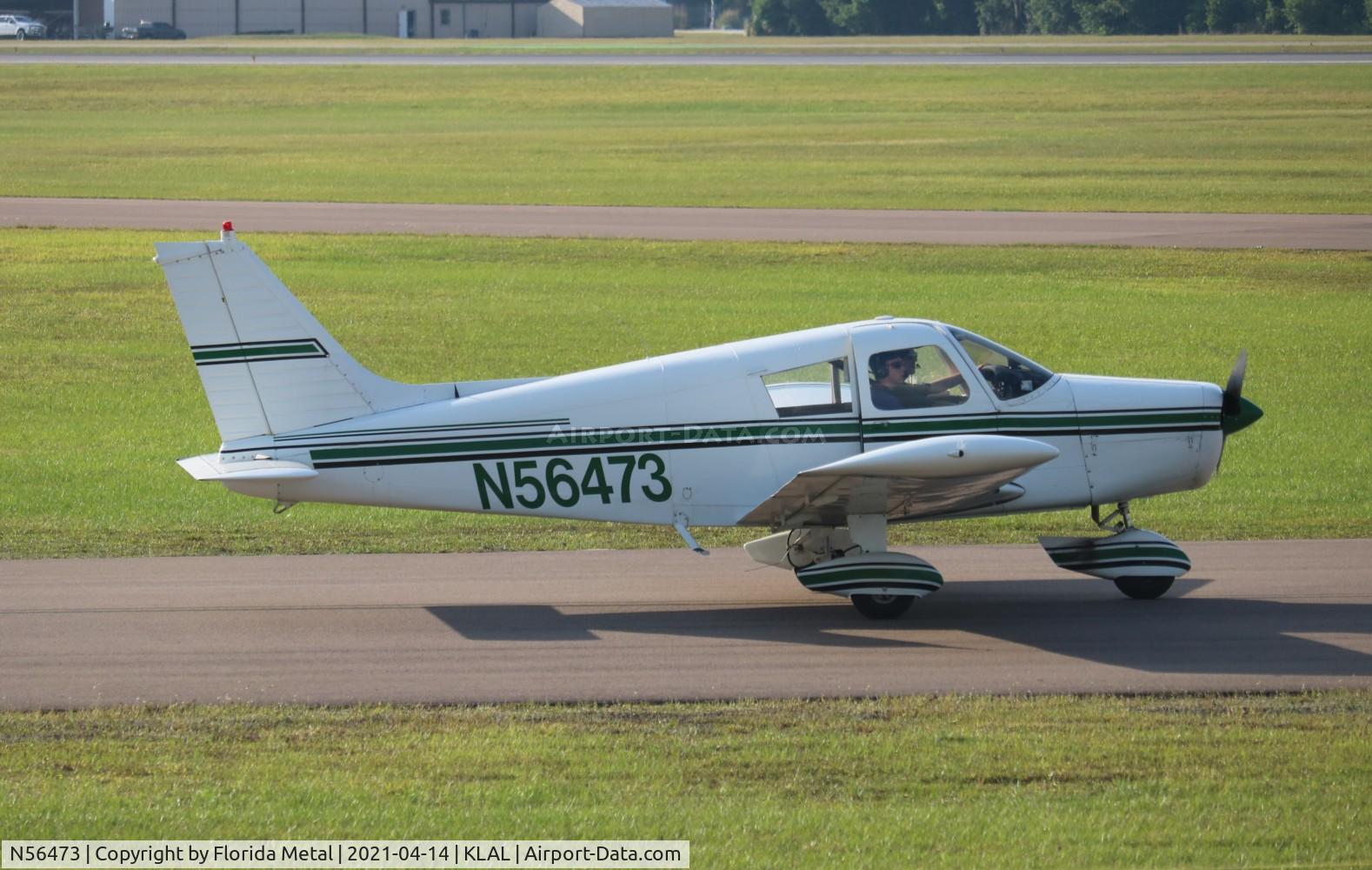 N56473, 1973 Piper PA-28-140 C/N 287325635, Sun N fun 2021