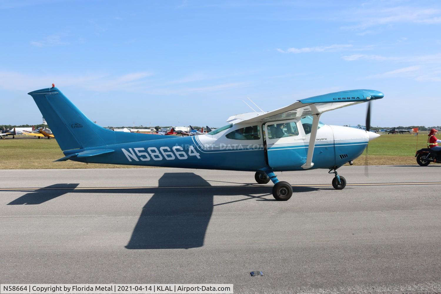 N58664, 1973 Cessna 182P Skylane C/N 18262218, Sun N Fun 2021