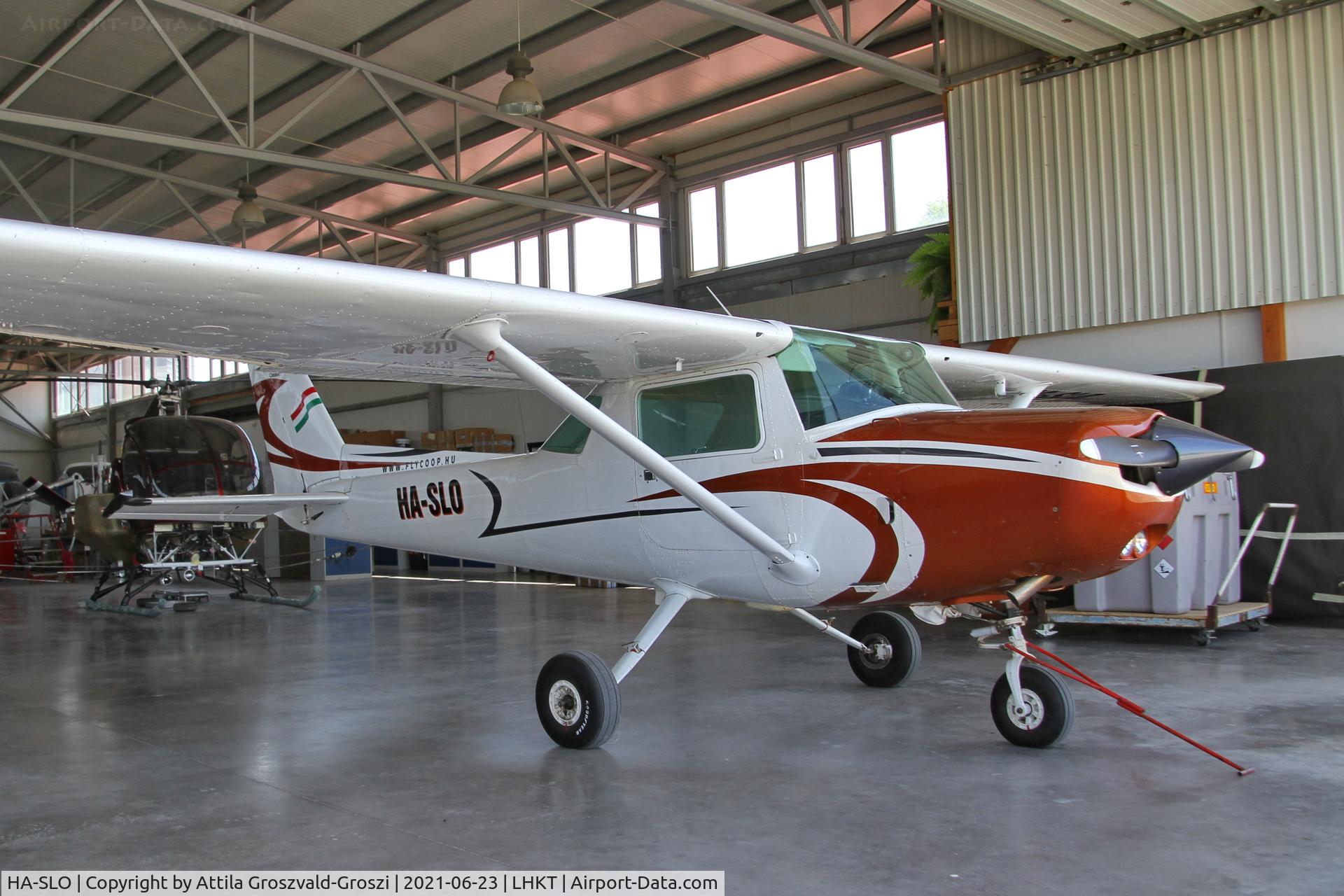 HA-SLO, 1978 Cessna 152 C/N 15280886, LHKT - Kadarkút Airfield, Hungary