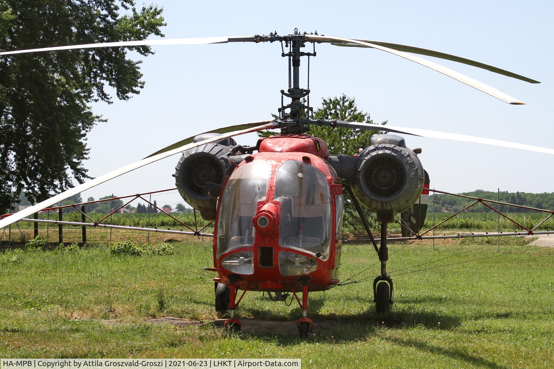 HA-MPB, 1977 Kamov Ka-26 Hoodlum C/N 7706109, LHKT - Kadarkút Airfield, Hungary