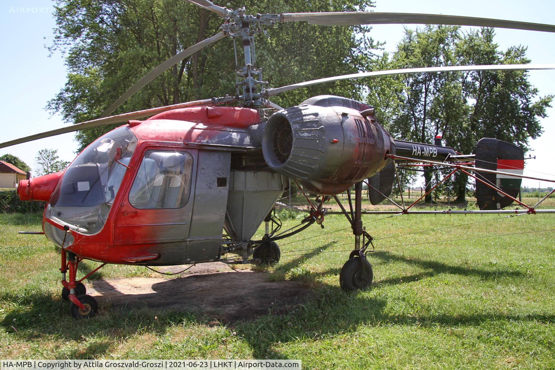 HA-MPB, 1977 Kamov Ka-26 Hoodlum C/N 7706109, LHKT - Kadarkút Airfield, Hungary