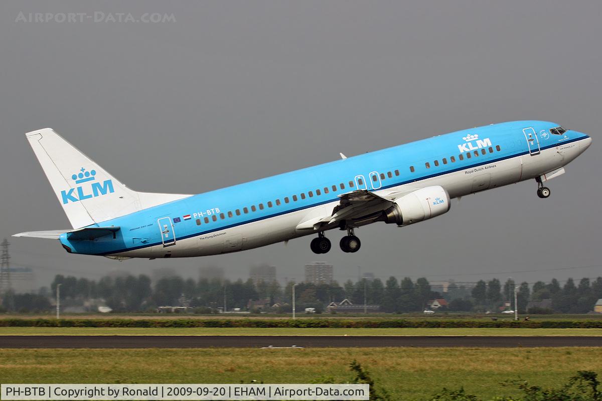 PH-BTB, 1992 Boeing 737-406 C/N 25423, at spl