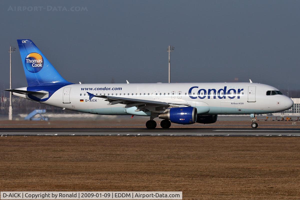 D-AICK, 2001 Airbus A320-212 C/N 1416, at muc
