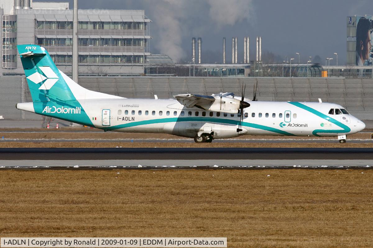I-ADLN, 1998 ATR 72-212A C/N 557, at muc